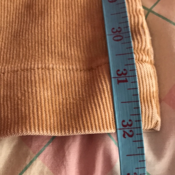 Tan corduroy flare pants Express Stretch size 11-12 36” x 32” (inseam) - Picture 8 of 8